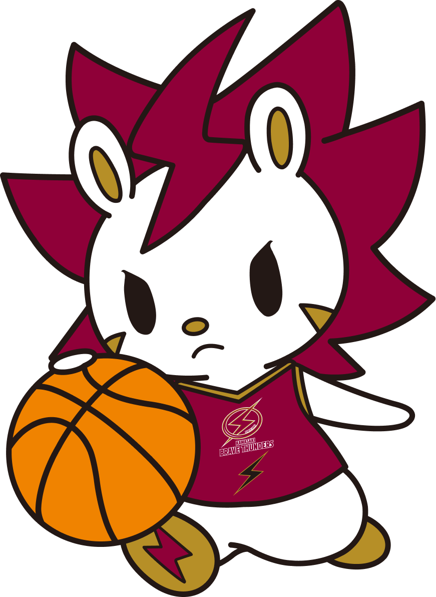 川崎ブレイブサンダース マスコット ロウル